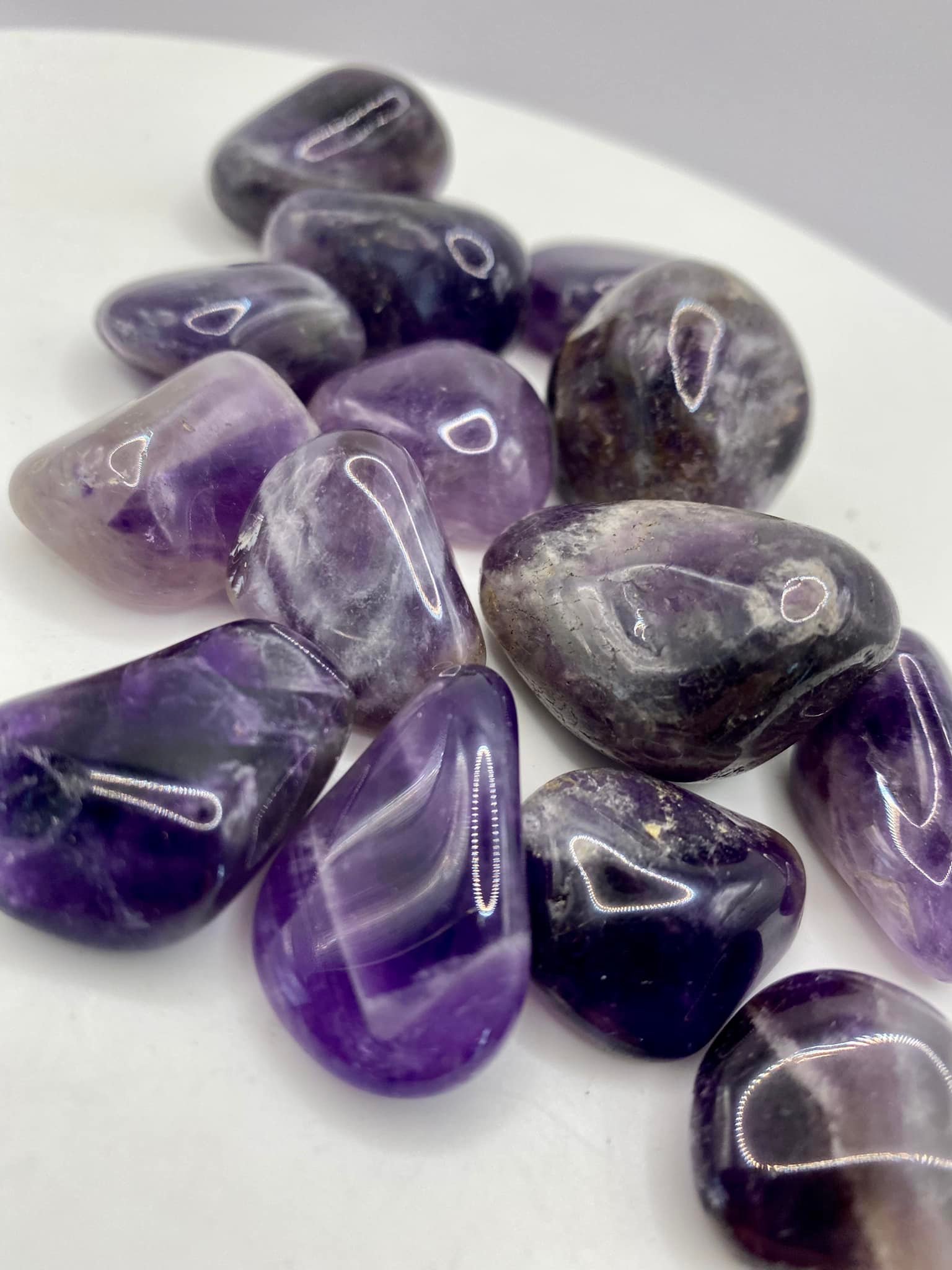 Amethyst Tumblestone - Mystical Stones